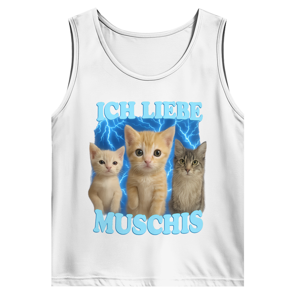 Ich liebe Muschis – lustiges Tank-Top