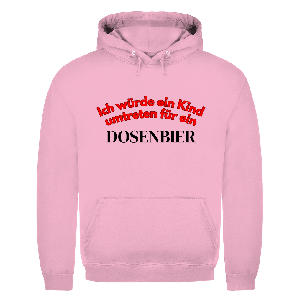 Ich würde ein Kind umtreten für ein Dosenbier – lustiger Hoodie