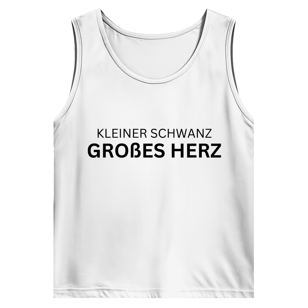 Kleiner Schwanz, großes Herz – lustiges Tank-Top