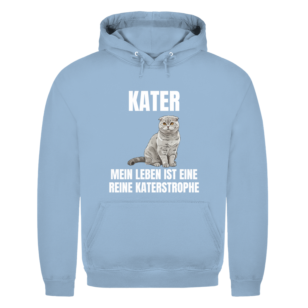 Kater – Mein Leben ist eine reine Katerstrophe – lustiger Hoodie