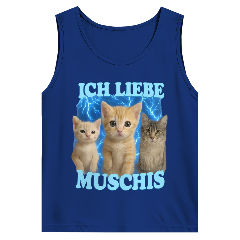 Ich liebe Muschis – lustiges Tank-Top