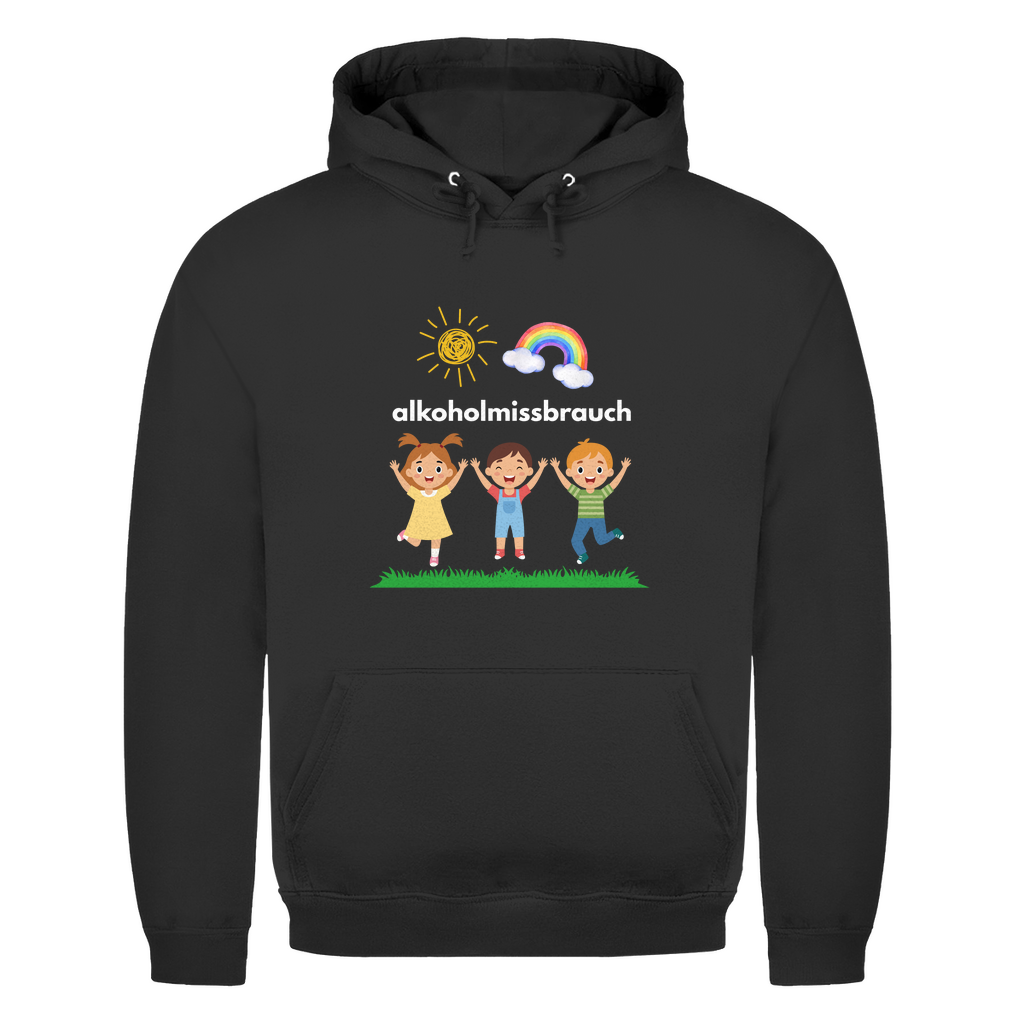 Alkoholmissbrauch – lustiger Hoodie