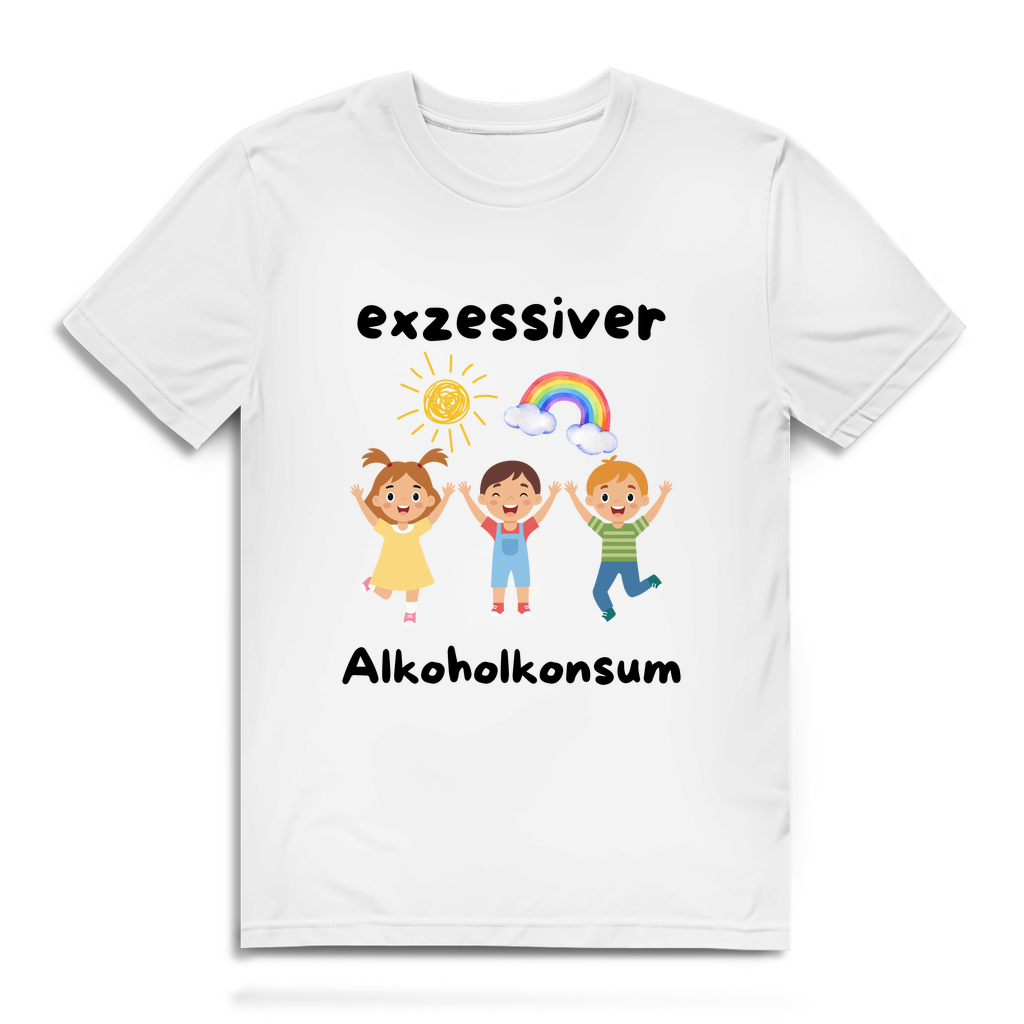 Exzessiver Alkoholkonsum – lustiges T-Shirt