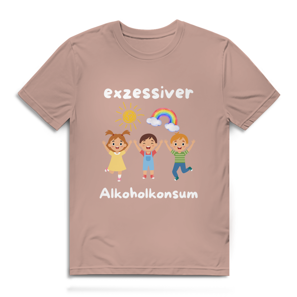 Exzessiver Alkoholkonsum – lustiges T-Shirt