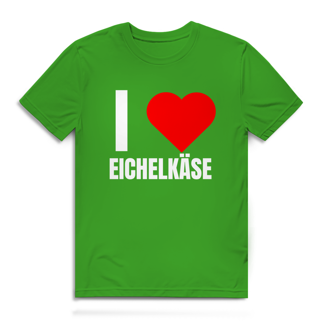 Ich liebe Eichelkäse – lustiges T-Shirt