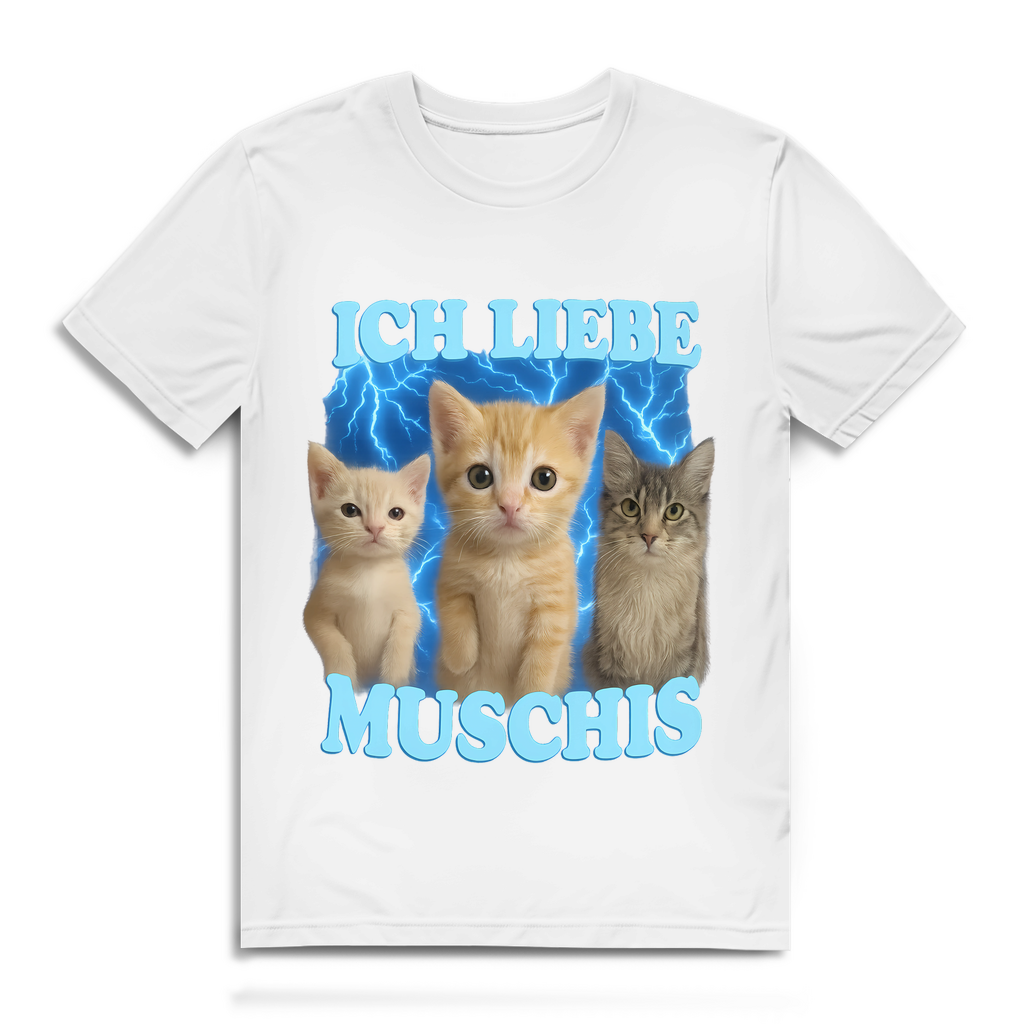 Ich liebe Muschis – lustiges T-Shirt