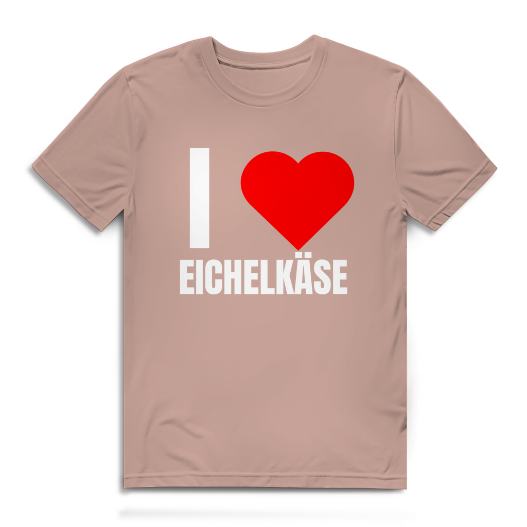 Ich liebe Eichelkäse – lustiges T-Shirt