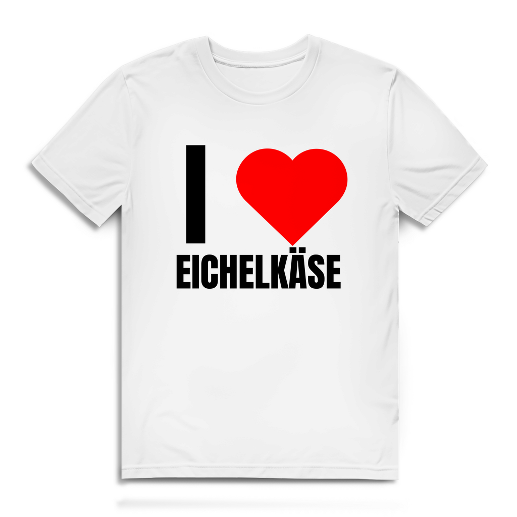 Ich liebe Eichelkäse – lustiges T-Shirt