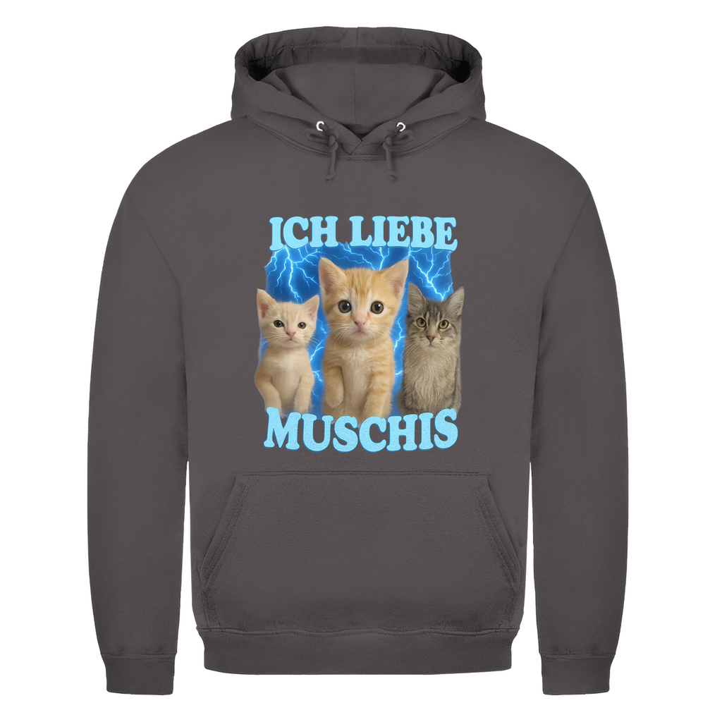 Ich liebe Muschis – lustiger Hoodie