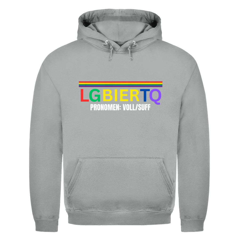 LGBiertQ – lustiger Hoodie