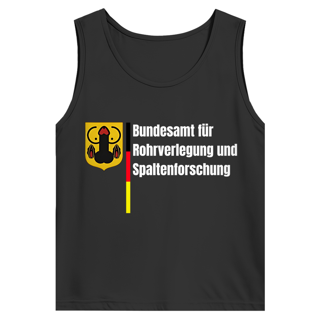 Bundesamt für Rohrverlegung und Spaltenforschung – lustiges Tank Top