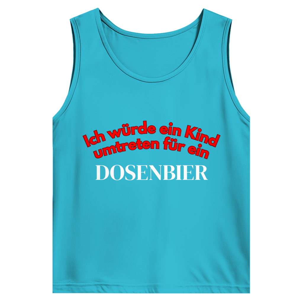 Ich würde ein Kind umtreten für ein Dosenbier – lustiges Tank-Top