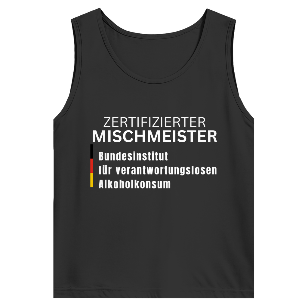 Zertifizierter Mischmeister – lustiges Tank-Top
