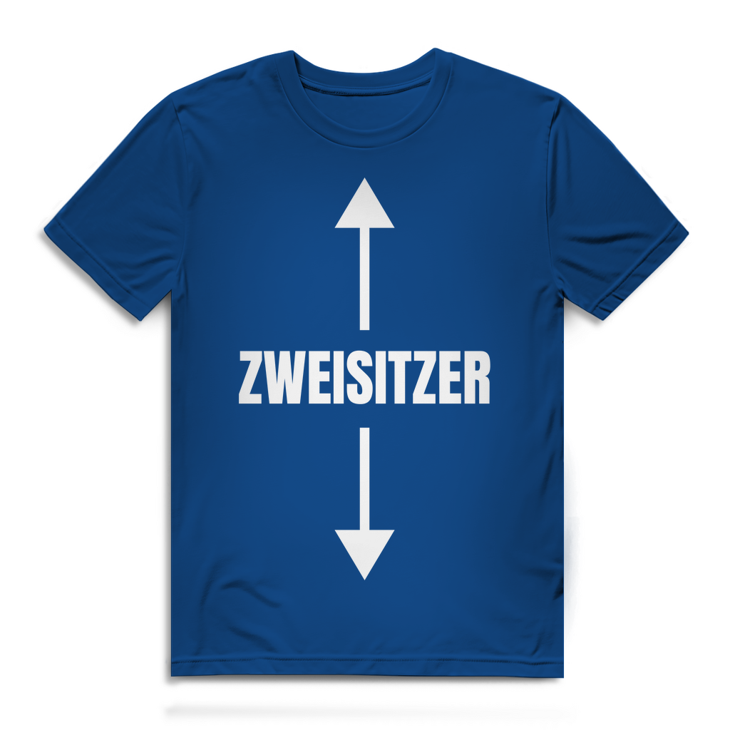 Zweisitzer – lustiges T-Shirt