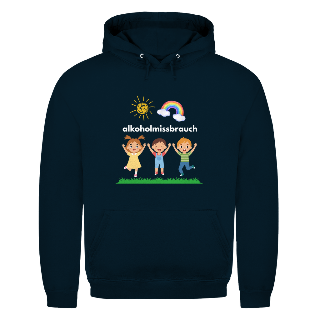Alkoholmissbrauch – lustiger Hoodie