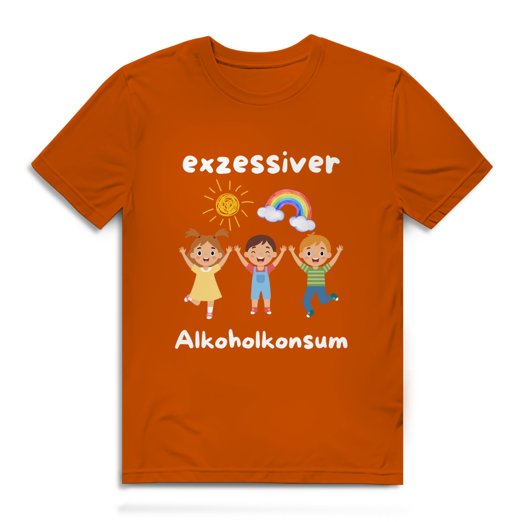 Exzessiver Alkoholkonsum – lustiges T-Shirt