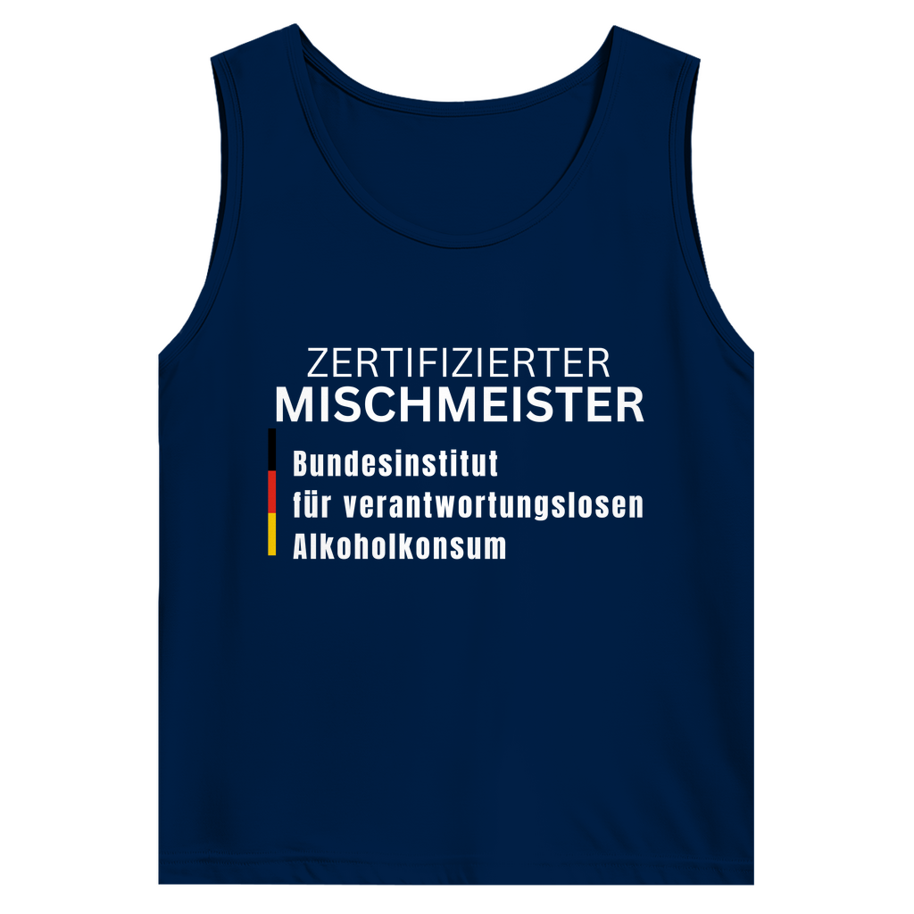 Zertifizierter Mischmeister – lustiges Tank-Top