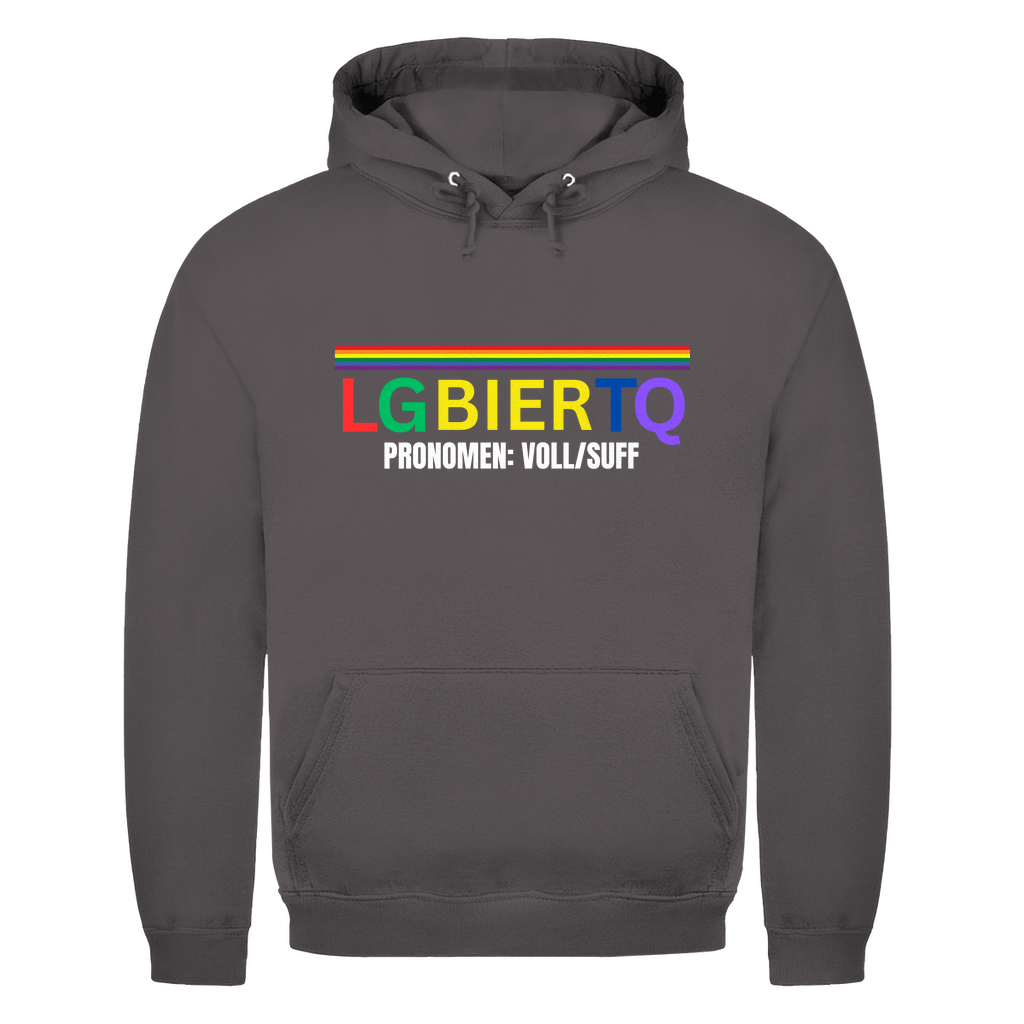 LGBiertQ – lustiger Hoodie