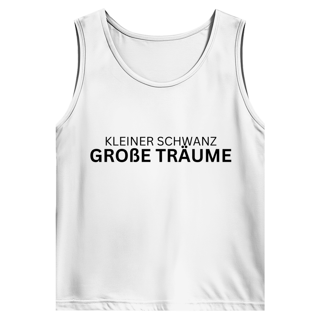Kleiner Schwanz, große Träume – lustiges Tank Top