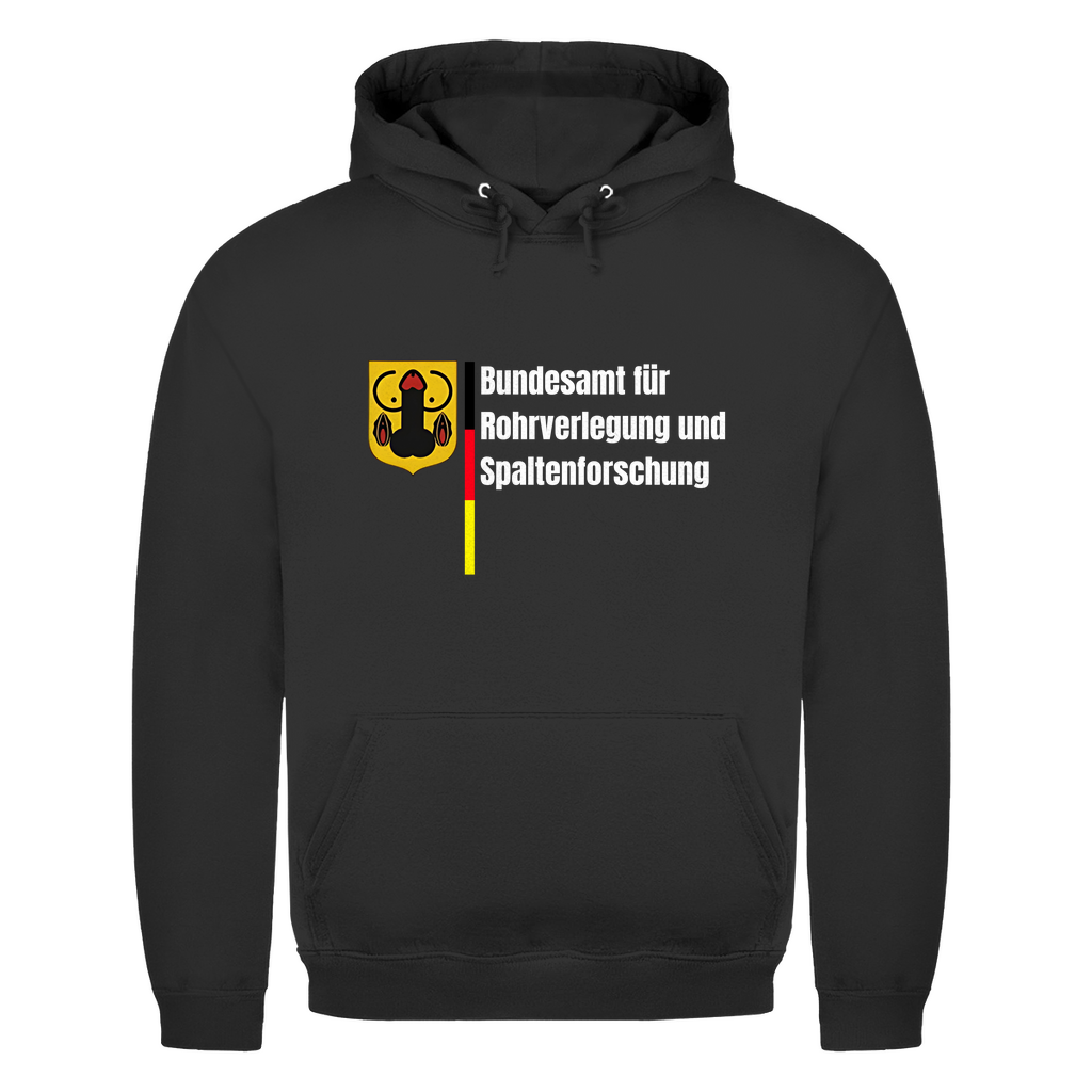 Bundesamt für Rohrverlegung und Spaltenforschung – lustiger Hoodie
