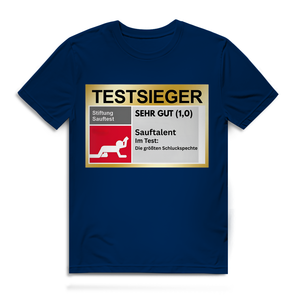 Testsieger Sauftalent – lustiges T-Shirt