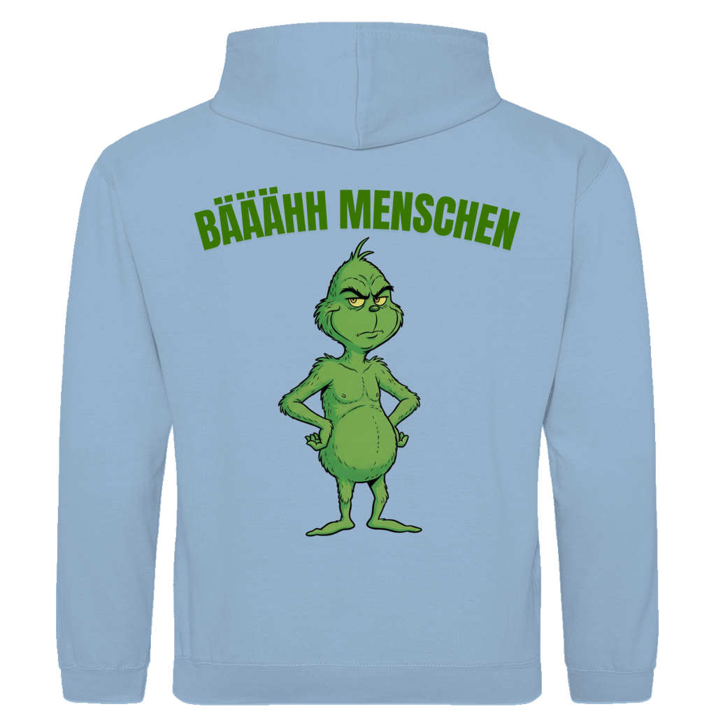 Bääähh Menschen - lustiger Hoodie (Backprint)