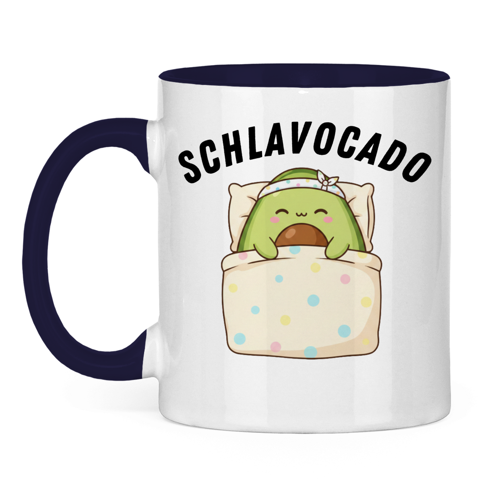 Schlavocado – kurzer Spruch – lustige Tasse