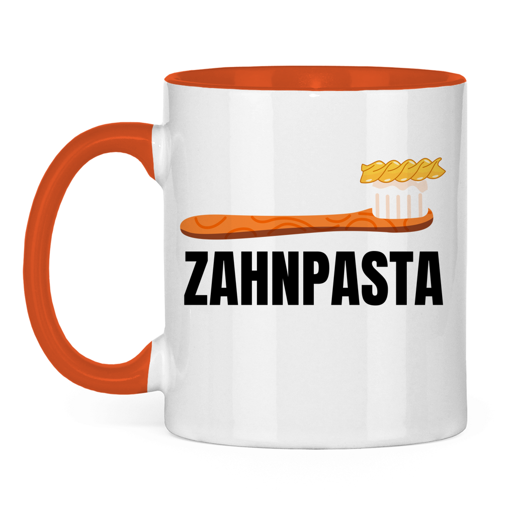 Zahnpasta – lustige Tasse