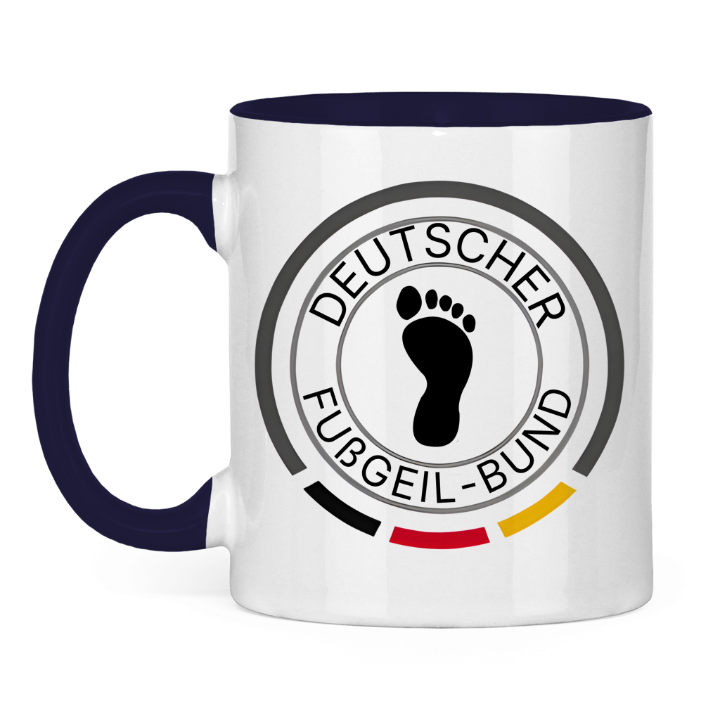 Deutscher Fußgeil-Bund – lustige Tasse