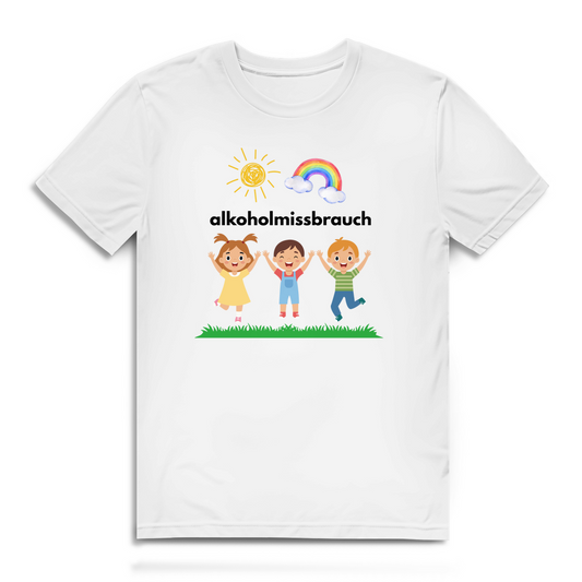 Alkoholmissbrauch – lustiges Premium T-Shirt