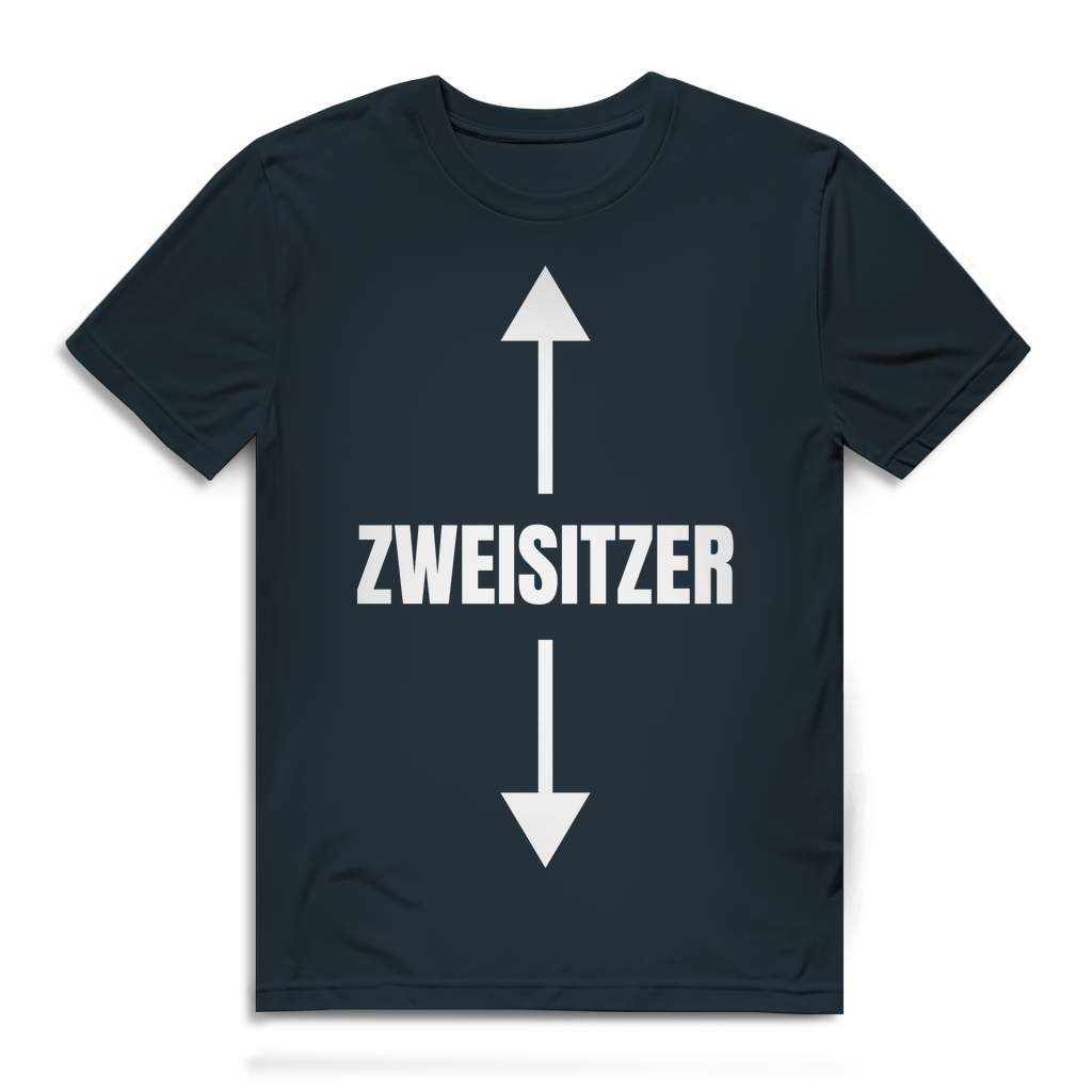 Zweisitzer – lustiges T-Shirt
