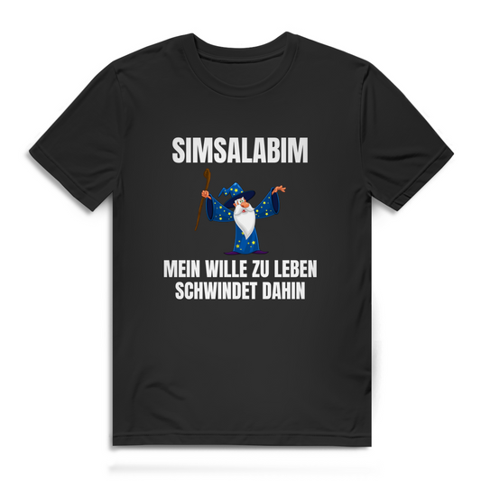 Simsalabim – mein Wille zu leben schwindet dahin – lustiges Premium T-Shirt
