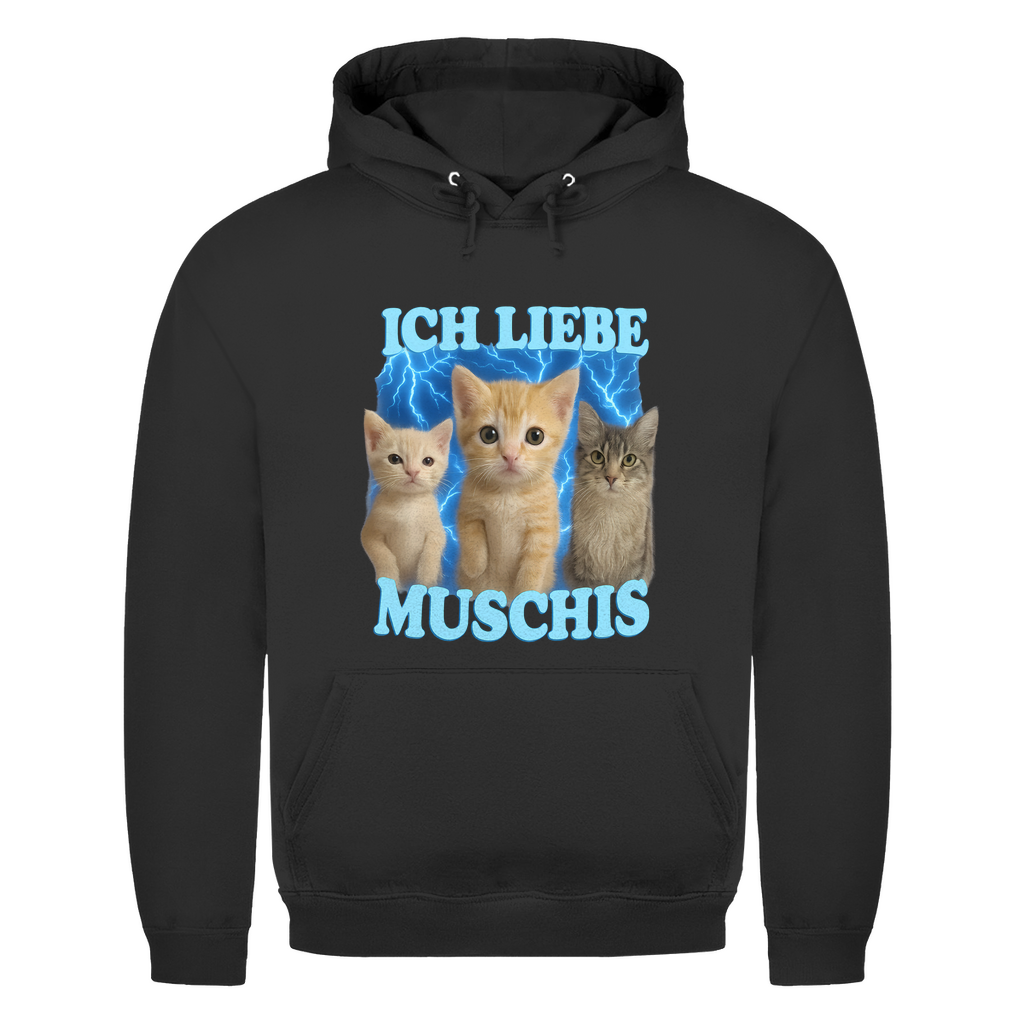 Ich liebe Muschis – lustiger Hoodie
