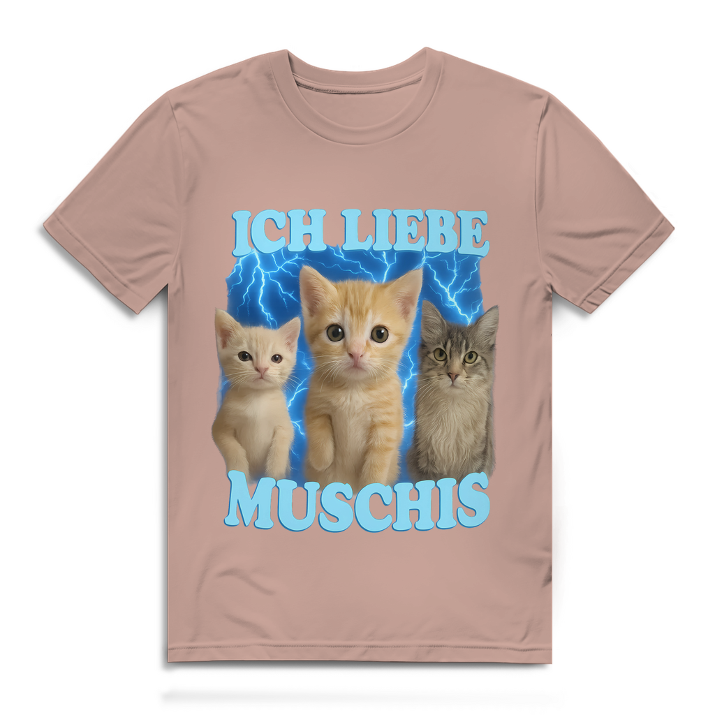 Ich liebe Muschis – lustiges T-Shirt