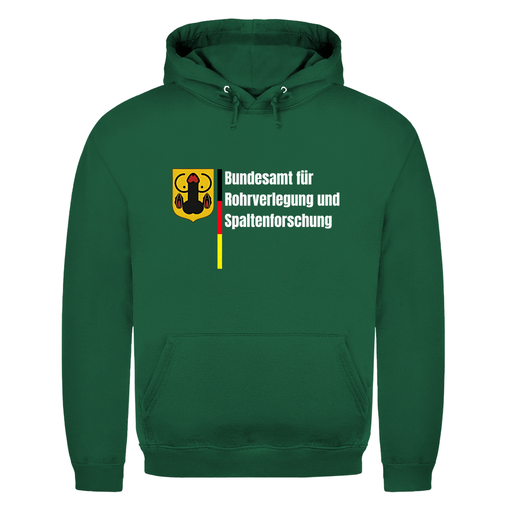 Bundesamt für Rohrverlegung und Spaltenforschung – lustiger Hoodie