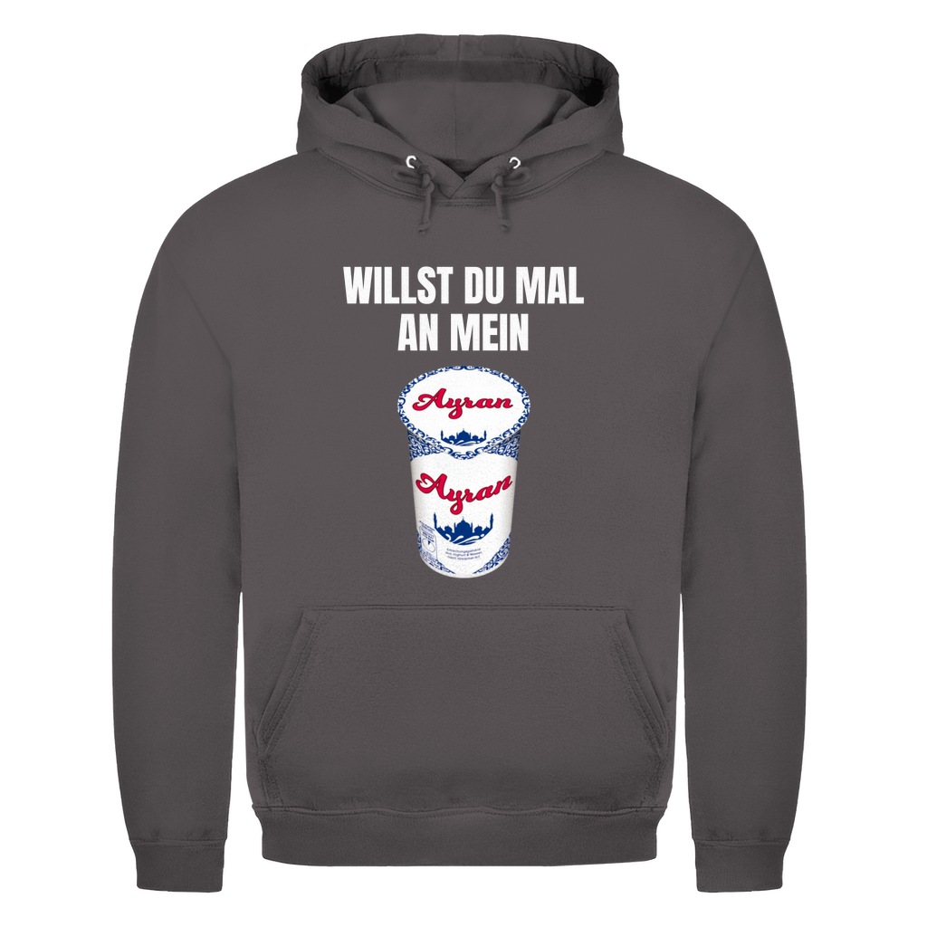 Willst du mal an mein Ayran – lustiger Hoodie