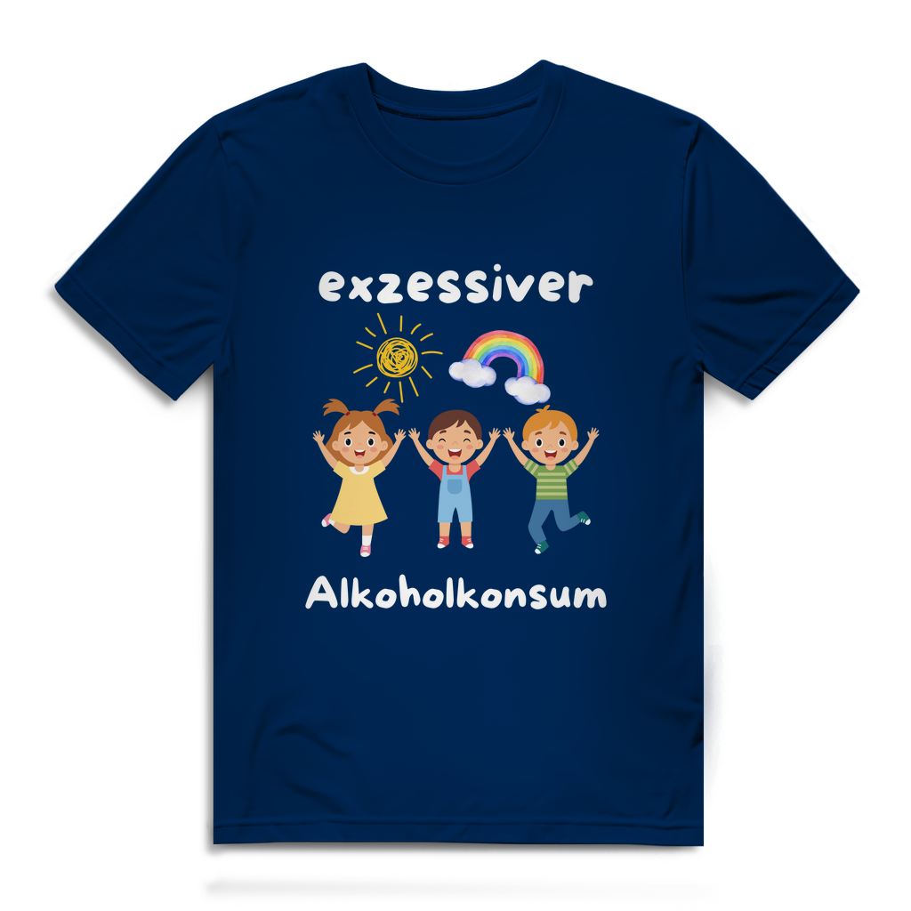 Exzessiver Alkoholkonsum – lustiges T-Shirt