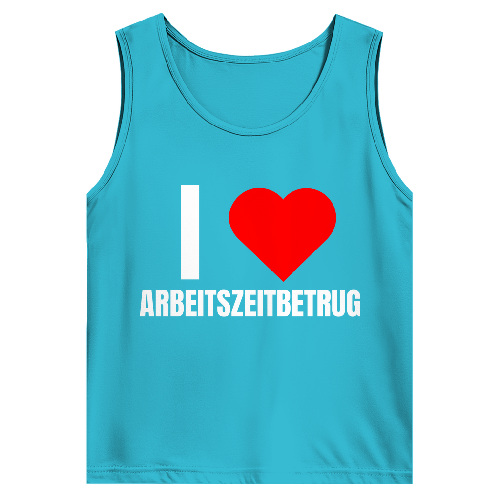 Ich liebe Arbeitszeitbetrug – lustiges Tank Top