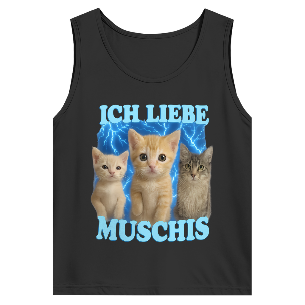 Ich liebe Muschis – lustiges Tank-Top