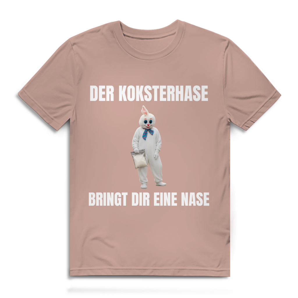 Der Koksterhase bringt dir eine Nase – lustiges T-Shirt