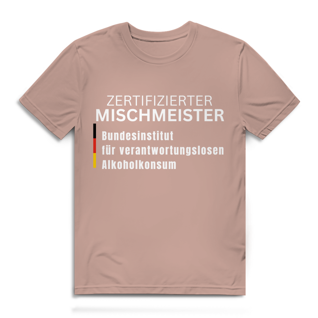 Zertifizierter Mischmeister – lustiges T-Shirt