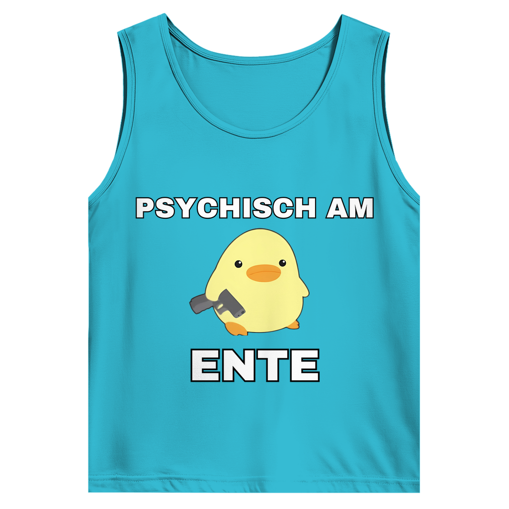 Psychisch am Ente – lustiges Tank Top