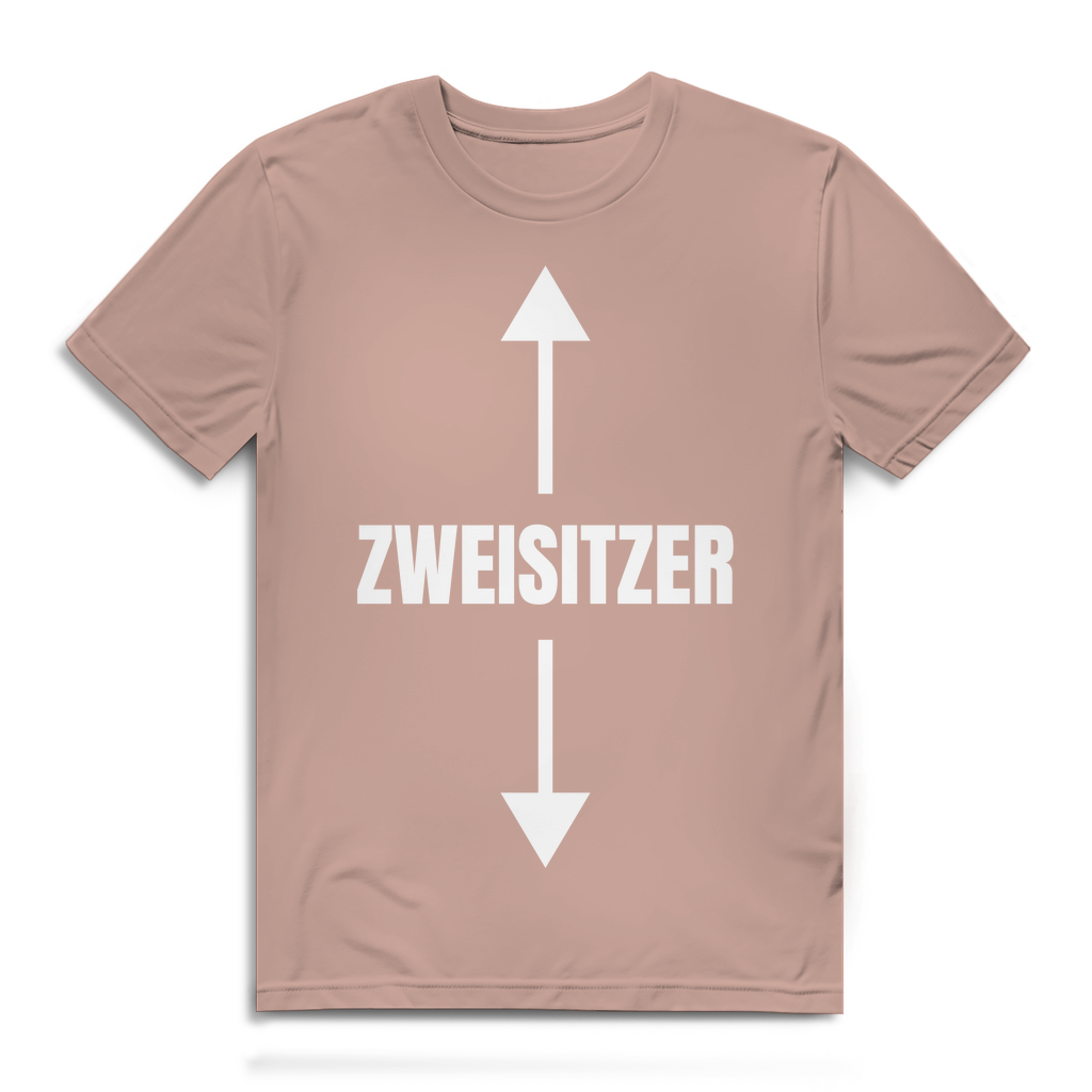 Zweisitzer – lustiges T-Shirt