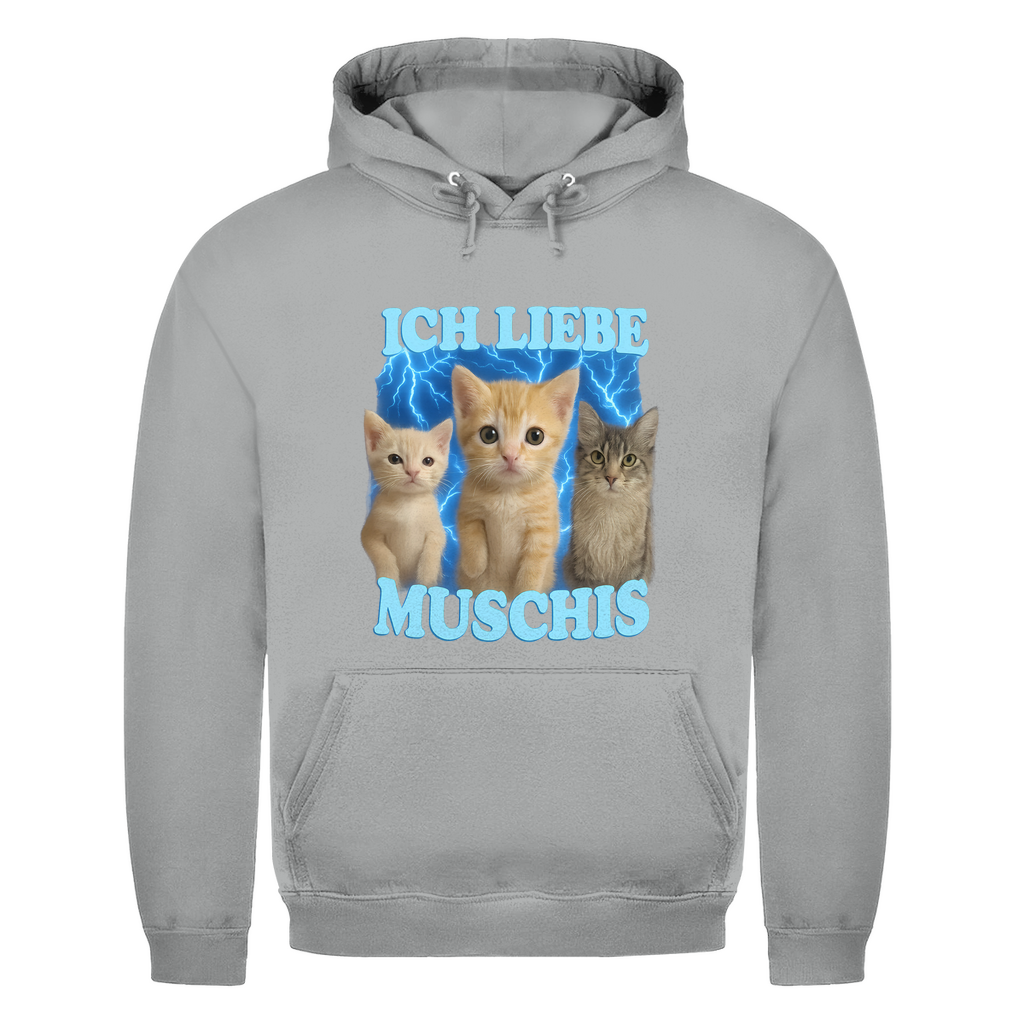 Ich liebe Muschis – lustiger Hoodie