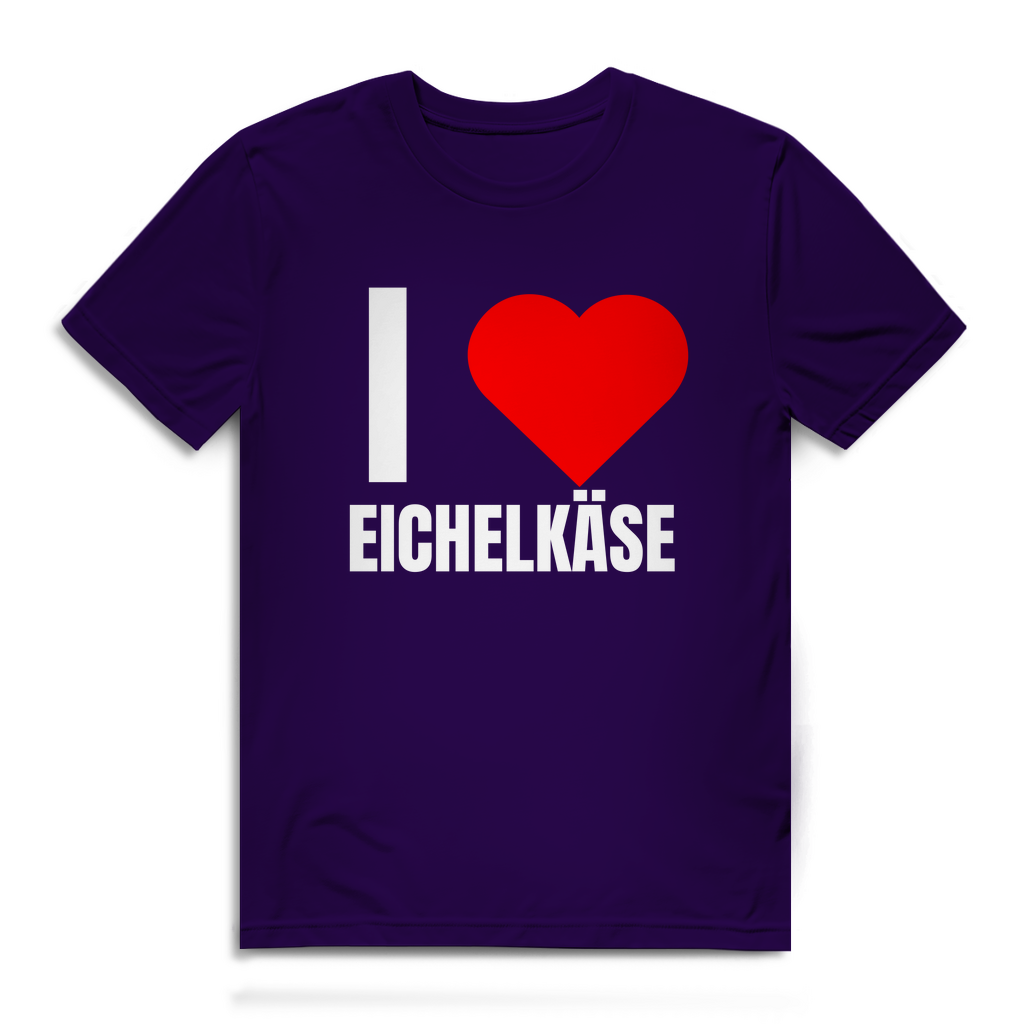 Ich liebe Eichelkäse – lustiges T-Shirt