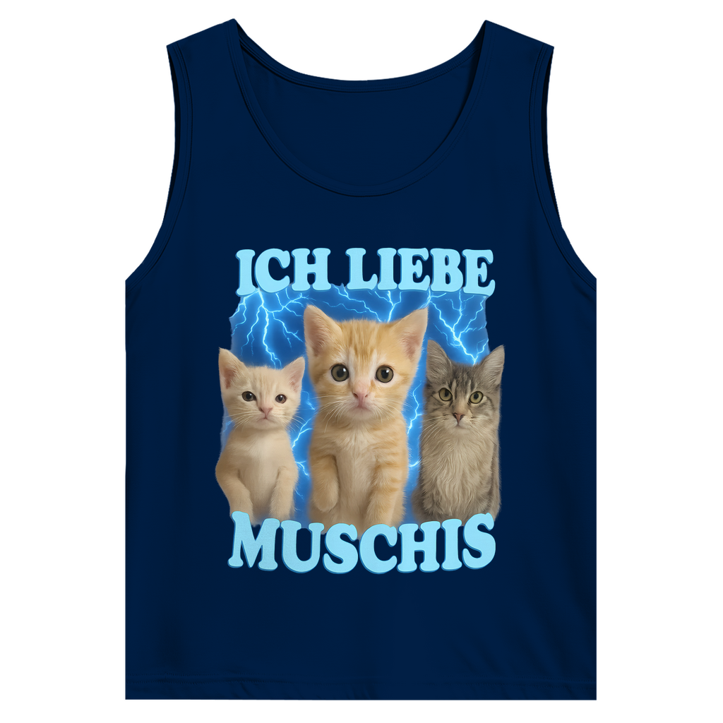 Ich liebe Muschis – lustiges Tank-Top