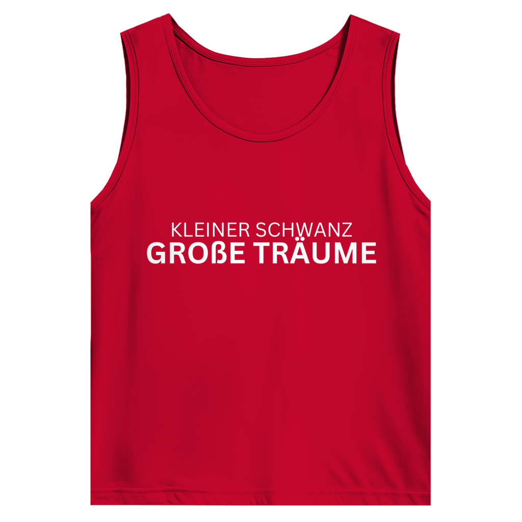 Kleiner Schwanz, große Träume – lustiges Tank Top