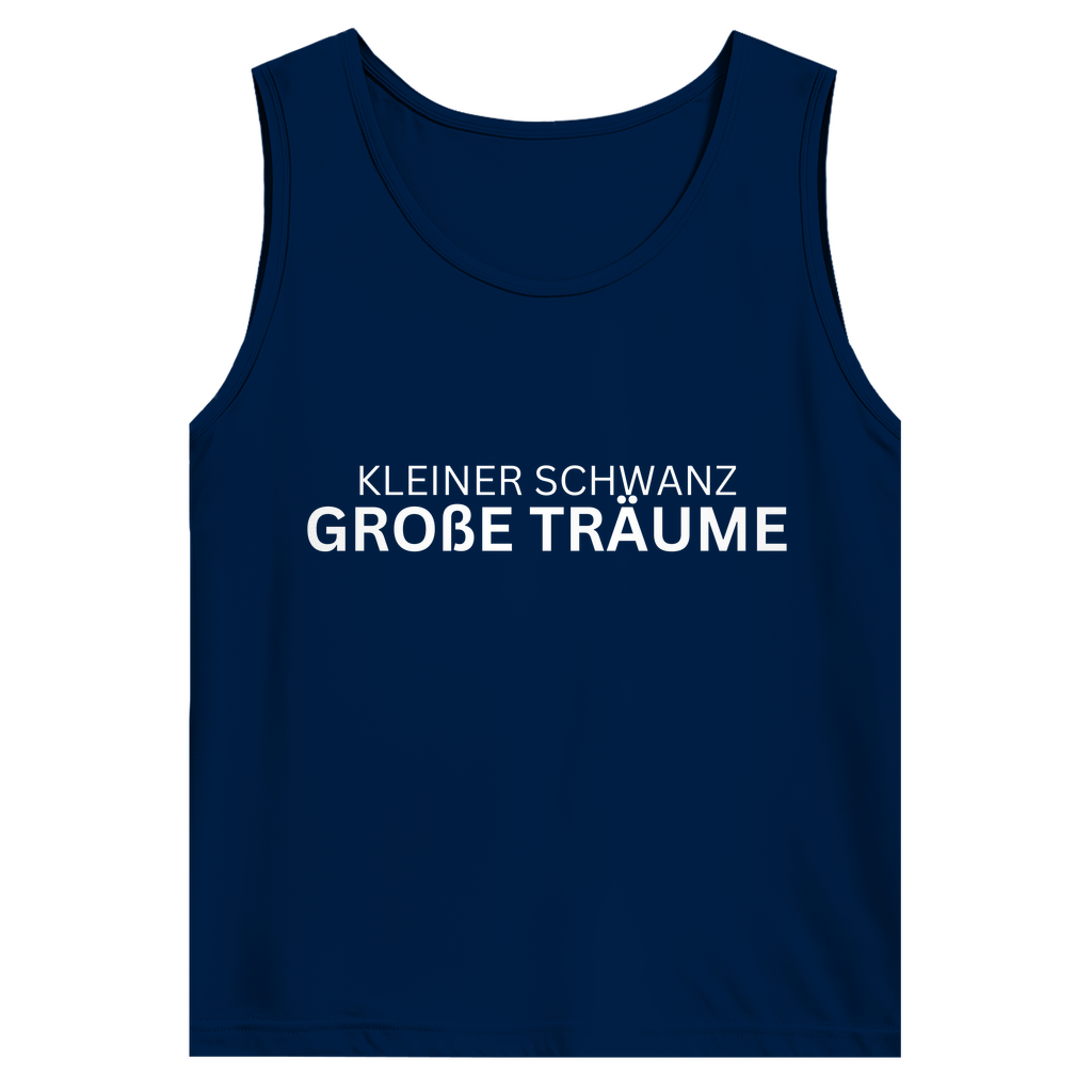 Kleiner Schwanz, große Träume – lustiges Tank Top