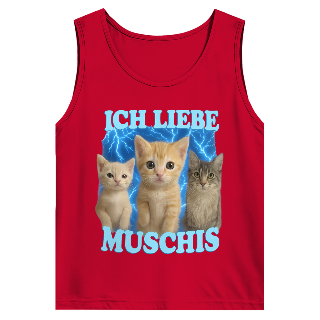 Ich liebe Muschis – lustiges Tank-Top