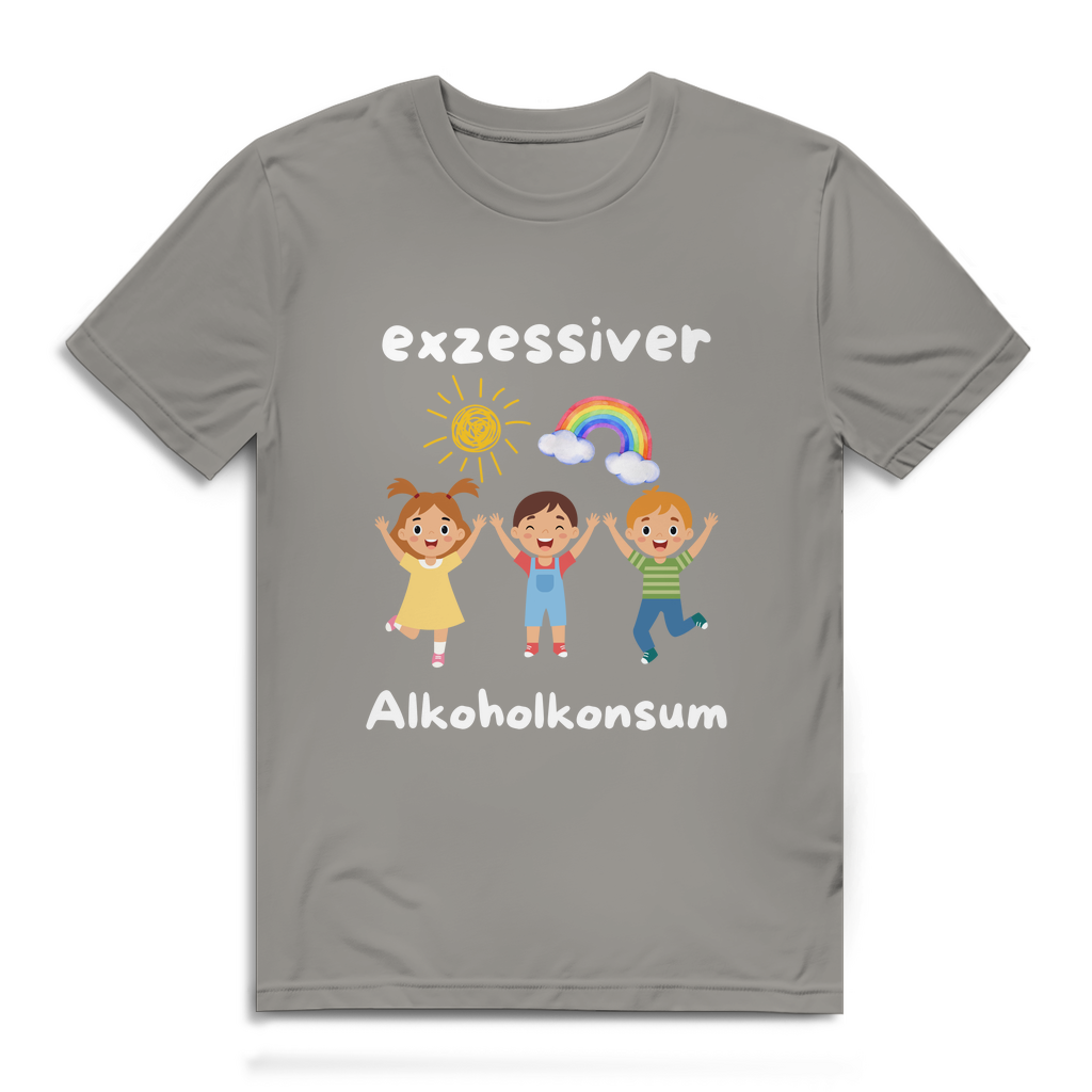 Exzessiver Alkoholkonsum – lustiges T-Shirt